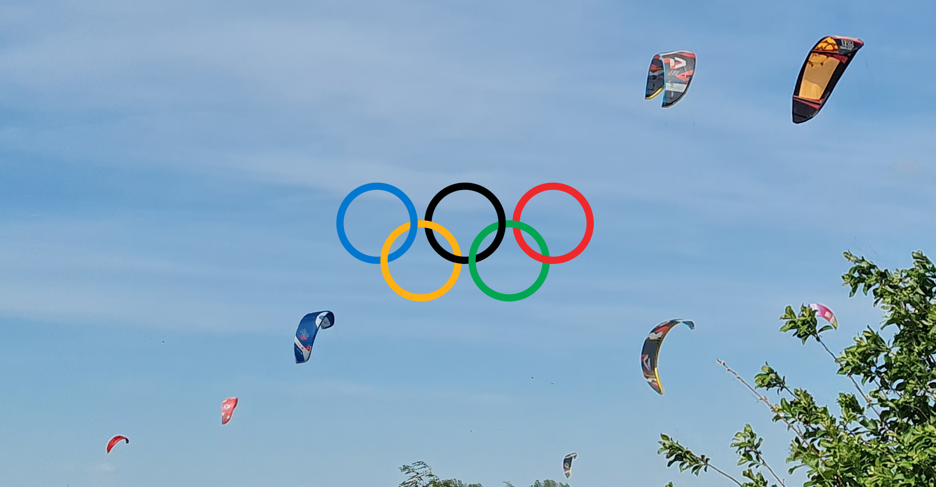 Kiten ist endlich olympisch, in Sachsen jedoch noch immer verboten ...