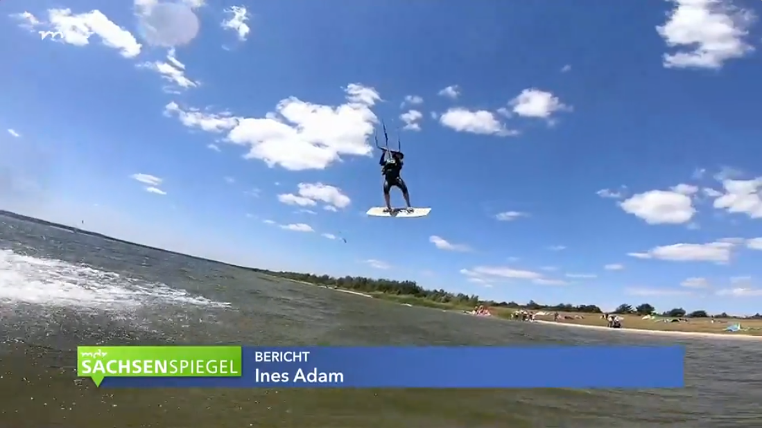 ... für den kurz-knackigen Beitrag zur Situation des Kitesports im Leipziger Neuseenland!