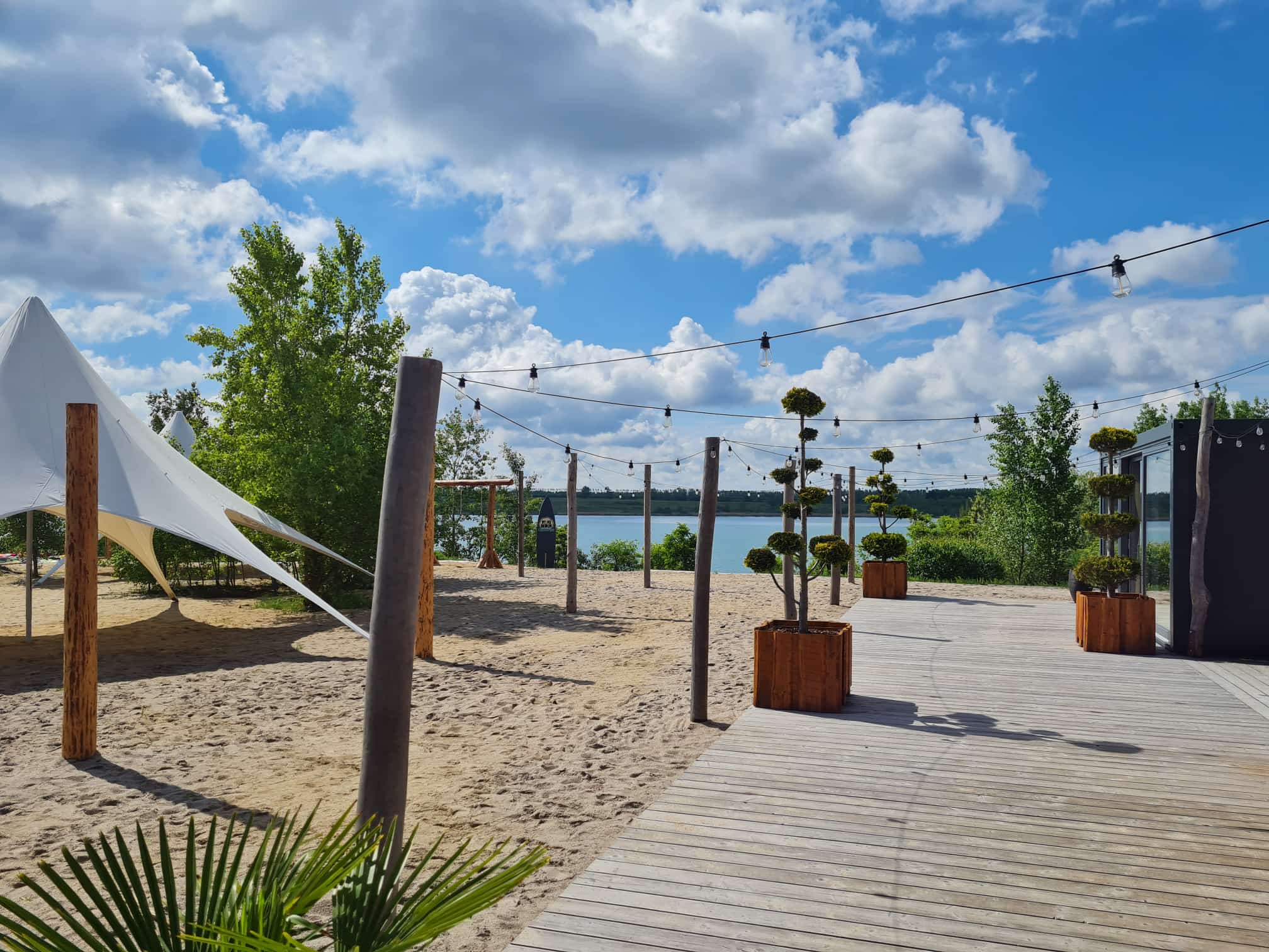 Infos und Austausch im Areal des Wake Beaches Hainer See am 27.09.2025 zur Standortentwicklung am Zwenkauer See ...